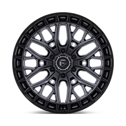 Fuel 1PC | FC869 SIGMA | 17.0x9.00 | 5X127 | -12 | MATTE GUNMETAL W/ M-BLK LIP