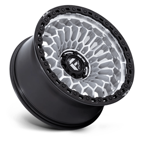 Fuel 1PC | FC870 SINISTER | 20.0x10.00 | 6X139.7 | -18 | MACHINED W/ M-BLK LIP