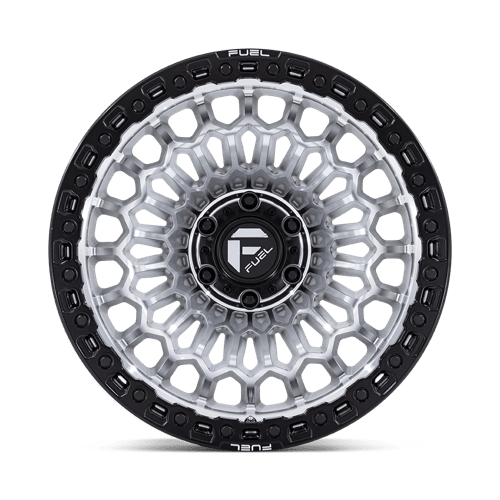 Fuel 1PC | FC870 SINISTER | 20.0x10.00 | 6X139.7 | -18 | MACHINED W/ M-BLK LIP