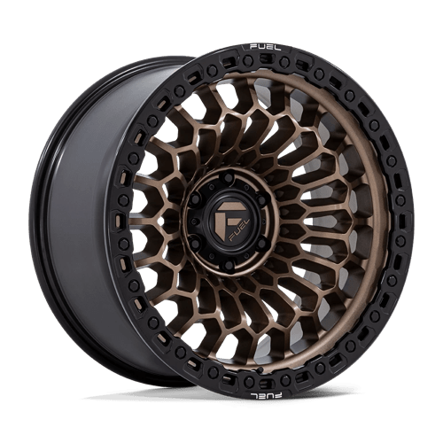 Fuel 1PC | FC870 SINISTER | 20.0x10.00 | 5X127 | -18 | MATTE BRONZE W/ M-BLK LIP