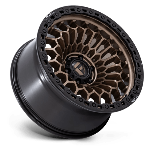 Fuel 1PC | FC870 SINISTER | 20.0x10.00 | 6X139.7 | -18 | MATTE BRONZE W/ M-BLK LIP