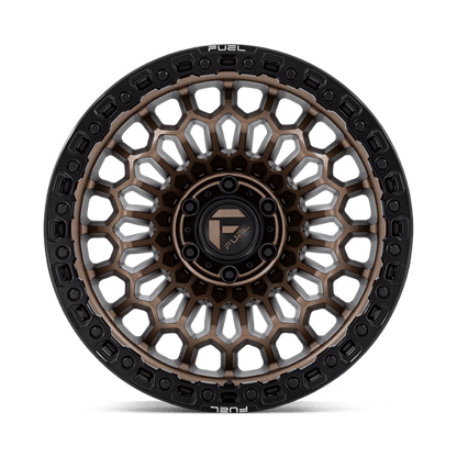 Fuel 1PC | FC870 SINISTER | 20.0x9.00 | 6X139.7 | 1 | MATTE BRONZE W/ M-BLK LIP