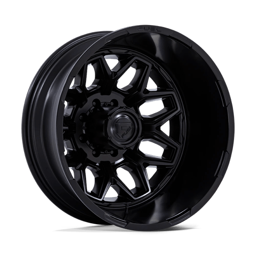 Fuel 1PC | D871 FLUX DUALLY | 20.0x8.25 | 8X200 | -201 | BLACKOUT