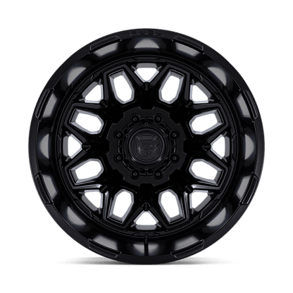 Fuel 1PC | D871 FLUX DUALLY | 20.0x8.25 | 8X165.1 | -240 | BLACKOUT