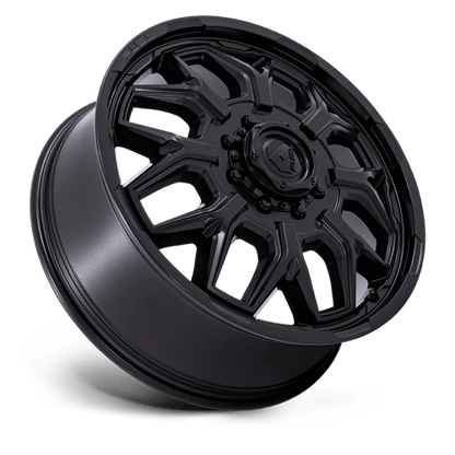 Fuel 1PC | D871 FLUX DUALLY | 20.0x8.25 | 8X165.1 | 104 | BLACKOUT