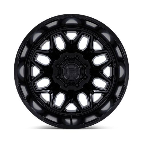 Fuel 1PC | D871 FLUX DUALLY | 22.0x8.25 | 8X210 | -227 | BLACKOUT
