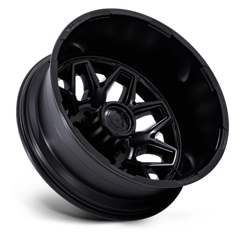 Fuel 1PC | D871 FLUX DUALLY | 22.0x8.25 | 8X165.1 | -240 | BLACKOUT