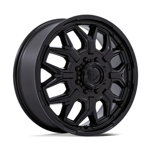 Fuel 1PC | D871 FLUX DUALLY | 22.0x8.25 | 8X165.1 | 104 | BLACKOUT