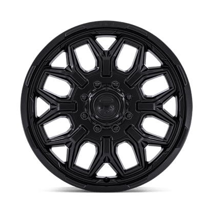Fuel 1PC | D871 FLUX DUALLY | 22.0x8.25 | 8X165.1 | 104 | BLACKOUT