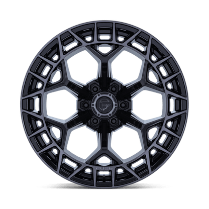 Fuel 1PC | FC873 CHARGER | 17.0x9.00 | 5X127 | -12 | GLOSS BLACK BRUSHED DARK TINT