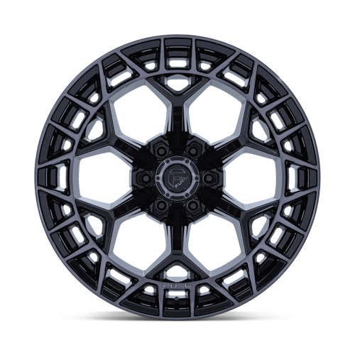 Fuel 1PC | FC873 CHARGER | 17.0x9.00 | 6X135 | -12 | GLOSS BLACK BRUSHED DARK TINT