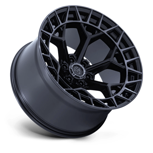 Fuel 1PC | FC873 CHARGER | 17.0x9.00 | 6X139.7 | 1 | GLOSS BLACK BRUSHED DARK TINT