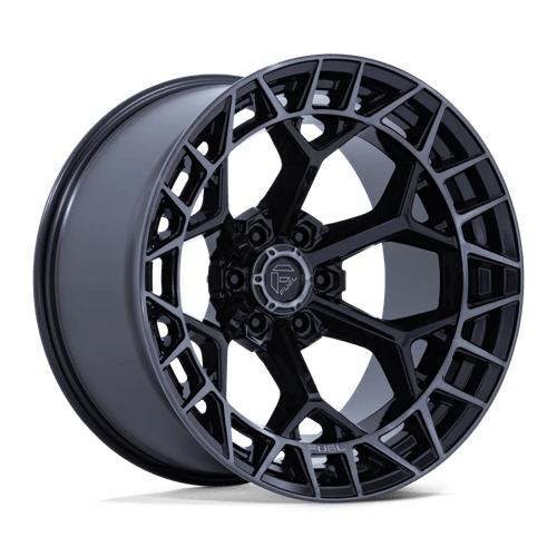 Fuel 1PC | FC873 CHARGER | 22.0x9.50 | 6X135 | 18 | GLOSS BLACK BRUSHED DARK TINT