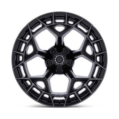 Fuel 1PC | FC873 CHARGER | 22.0x12.00 | 5X127 | -44 | GLOSS BLACK BRUSHED DARK TINT