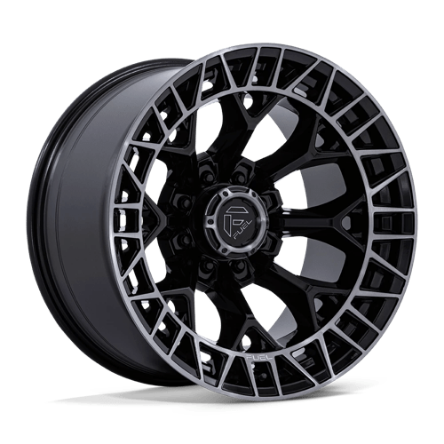Fuel 1PC | FC873 CHARGER | 20.0x10.00 | 8X165.1 | -18 | GLOSS BLACK BRUSHED DARK TINT