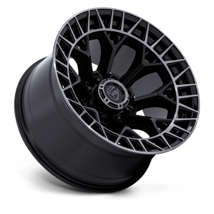 Fuel 1PC | FC873 CHARGER | 20.0x10.00 | 8X165.1 | -18 | GLOSS BLACK BRUSHED DARK TINT