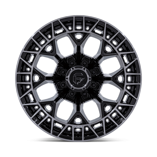 Fuel 1PC | FC873 CHARGER | 20.0x10.00 | 8X170 | -18 | GLOSS BLACK BRUSHED DARK TINT