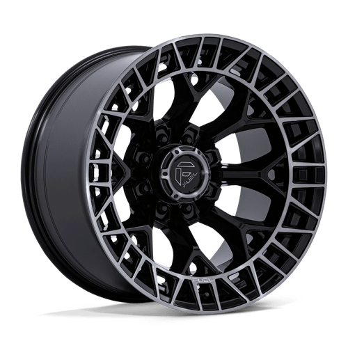Fuel 1PC | FC873 CHARGER | 22.0x12.00 | 8X170 | -44 | GLOSS BLACK BRUSHED DARK TINT