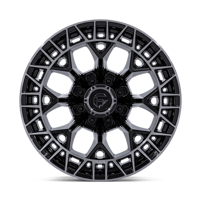 Fuel 1PC | FC873 CHARGER | 22.0x12.00 | 8X170 | -44 | GLOSS BLACK BRUSHED DARK TINT