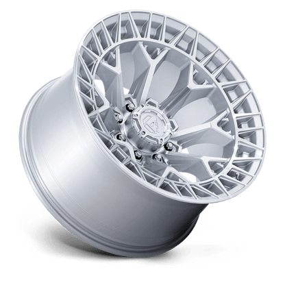 Fuel 1PC | FC873 CHARGER | 20.0x10.00 | 8X165.1 | -18 | GLOSS SILVER W/ MACHINED FACE