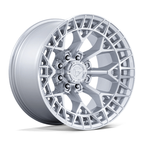 Fuel 1PC | FC873 CHARGER | 20.0x9.00 | 8X165.1 | 1 | GLOSS SILVER W/ MACHINED FACE