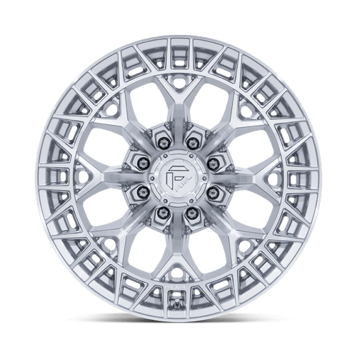 Fuel 1PC | FC873 CHARGER | 20.0x9.00 | 8X170 | 1 | GLOSS SILVER W/ MACHINED FACE