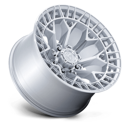 Fuel 1PC | FC873 CHARGER | 22.0x12.00 | 8X180 | -44 | GLOSS SILVER W/ MACHINED FACE