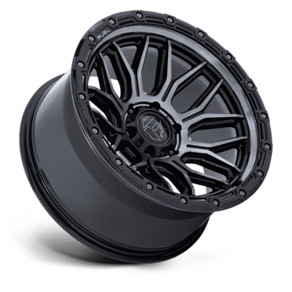 Fuel 1PC | FC881 SURGE | 20.0x9.00 | 8X180 | 20 | GLOSS BLACK MACHINED W/ GTCC