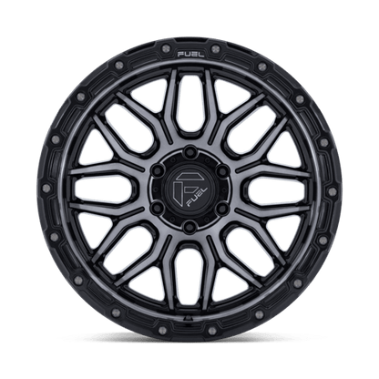 Fuel 1PC | FC881 SURGE | 20.0x10.00 | 5X127 | -18 | GLOSS BLACK MACHINED W/ GTCC