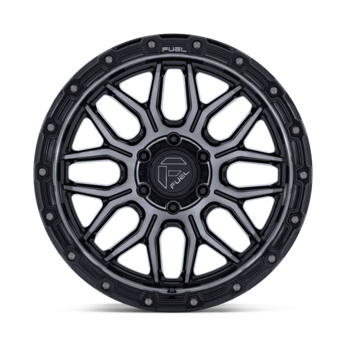 Fuel 1PC | FC881 SURGE | 20.0x10.00 | 6X135 | -18 | GLOSS BLACK MACHINED W/ GTCC