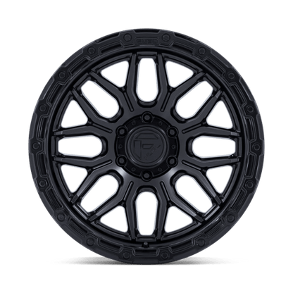 Fuel 1PC | FC881 SURGE | 17.0x9.00 | 6X139.7 | -12 | MATTE BLACK W/ GLOSS BLACK LIP