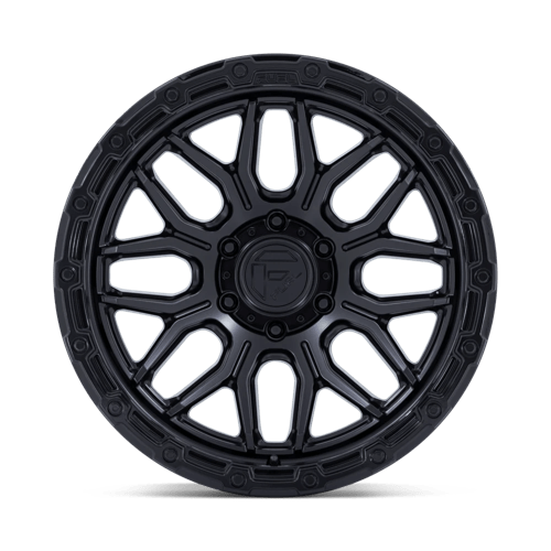 Fuel 1PC | FC881 SURGE | 20.0x9.00 | 8X170 | 20 | MATTE BLACK W/ GLOSS BLACK LIP