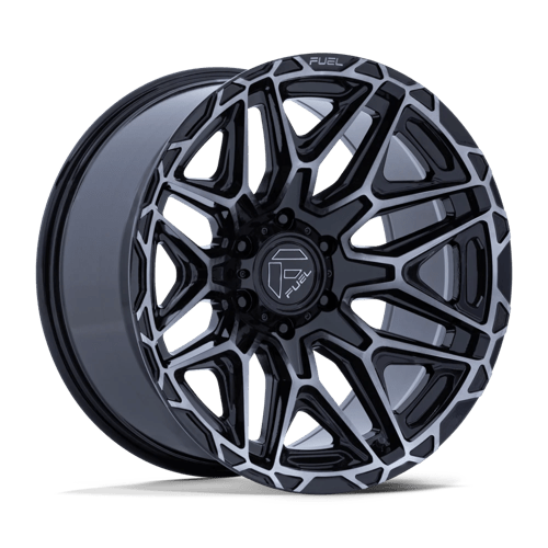 Fuel 1PC | FC885 INJECTOR | 20.0x10.00 | 5X127 | -18 | GLOSS BLACK MACHINED-FC W/ DDT