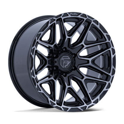 Fuel 1PC | FC885 INJECTOR | 20.0x9.00 | 8X170 | 20 | GLOSS BLACK MACHINED-FC W/ DDT