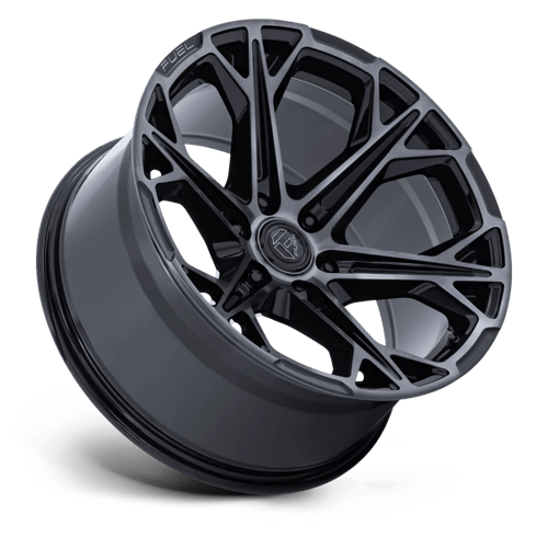 Fuel 1PC | FC886 HAMMERHEAD | 20.0x10.00 | 6X135 | -18 | GLOSS BLACK DARK TINTED CLEAR