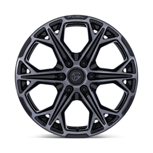 Fuel 1PC | FC886 HAMMERHEAD | 20.0x9.00 | 6X135 | 20 | GLOSS BLACK DARK TINTED CLEAR