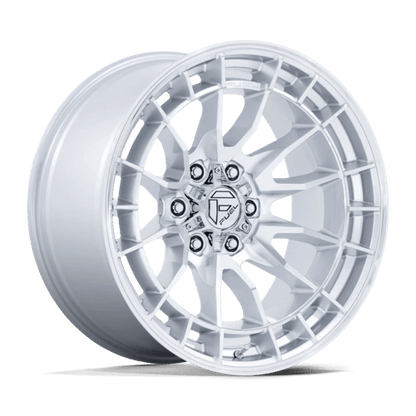 Fuel 1PC | FC888 REVOLT | 20.0x9.00 | 6X139.7 | 1 | HYPER SILVER W/ MACHINED FACE