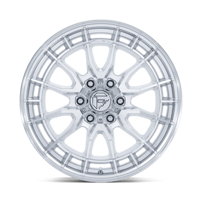 Fuel 1PC | FC888 REVOLT | 18.0x9.00 | 6X135 | 20 | HYPER SILVER W/ MACHINED FACE