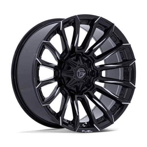 Fuel 1PC | FC889 BLADE | 20.0x10.00 | 6X135/6X139.7 | -18 | GLOSS BLACK MILLED