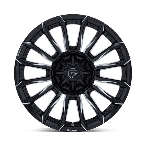 Fuel 1PC | FC889 BLADE | 20.0x10.00 | 5X127/5X139.7 | -18 | GLOSS BLACK MILLED