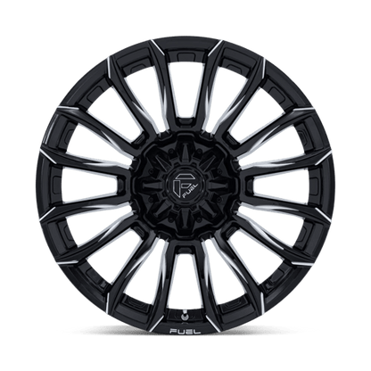 Fuel 1PC | FC889 BLADE | 20.0x10.00 | 5X127/5X139.7 | -18 | GLOSS BLACK MILLED