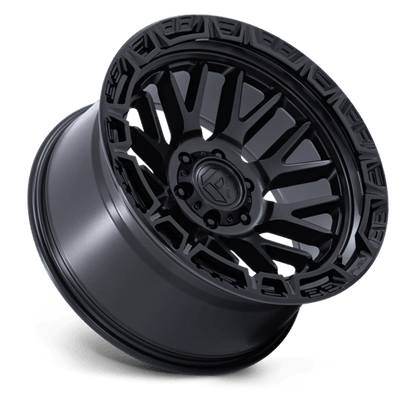 Fuel 1PC | FC890 RAIL | 20.0x9.00 | 6X135 | 1 | MATTE BLACK W/ GLOSS BLACK LIP