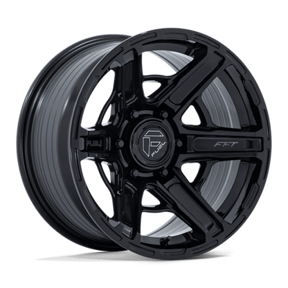 Fuel 1PC | FC892 GAMBIT | 17.0x8.50 | 6X139.7 | 25 | GLOSS BLACK