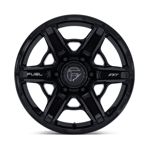 Fuel 1PC | FC892 GAMBIT | 17.0x9.00 | 6X139.7 | 1 | GLOSS BLACK