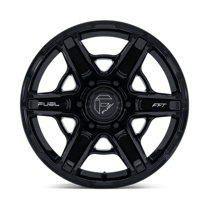 Fuel 1PC | FC892 GAMBIT | 17.0x8.50 | 6X139.7 | 25 | GLOSS BLACK
