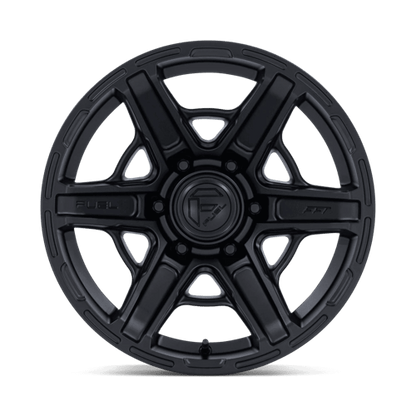 Fuel 1PC | FC892 GAMBIT | 17.0x9.00 | 6X139.7 | 1 | MATTE BLACK