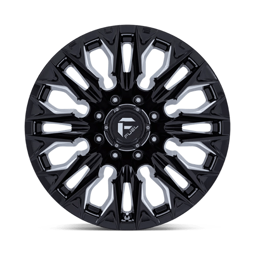 Fuel 1PC | D803 FLAME | 20.0x9.00 | 8X170 | 1 | GLOSS BLACK MILLED