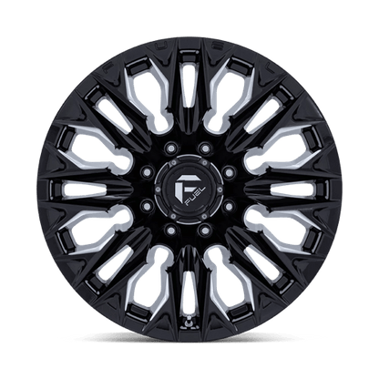 Fuel 1PC | D803 FLAME | 20.0x9.00 | 8X170 | 1 | GLOSS BLACK MILLED