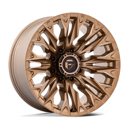 Fuel 1PC | D805 FLAME | 20.0x9.00 | 8X165.1 | 20 | PLATINUM BRONZE