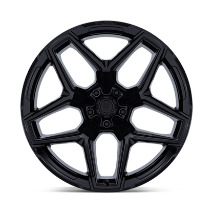 Fuel 1PC | FLUX | 22.0x12.00 | 6X135 | -44 | GLOSS BLACK